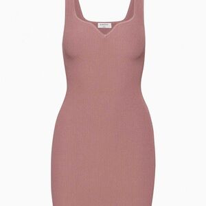 Aritzia Sculpt Knit Notch Dress